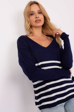 Sweter Damski Model BA-BZ-2201.62P Navy - Badu Badu