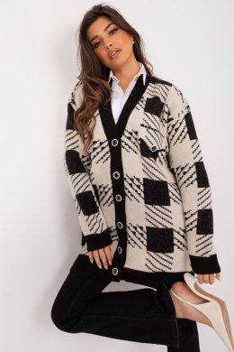 Sweter Damski Model BA-SW-0538.29 Black/Beige - Badu Badu
