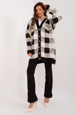 Sweter Damski Model BA-SW-0538.29 Black/Beige - Badu Badu