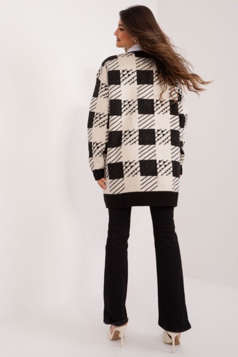 Sweter Damski Model BA-SW-0538.29 Black/Beige - Badu Badu Sweter Damski Model BA-SW-0538.29 Black/Beige - Badu Badu