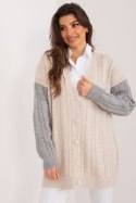 Sweter Damski Model BA-SW-0549.32 Grey - Badu Badu Sweter Damski Model BA-SW-0549.32 Grey - Badu Badu