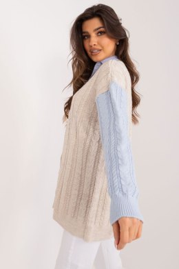 Sweter Damski Model BA-SW-0549.32 Light Blue - Badu Badu