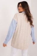 Sweter Damski Model BA-SW-0549.32 Light Blue - Badu Badu Sweter Damski Model BA-SW-0549.32 Light Blue - Badu Badu