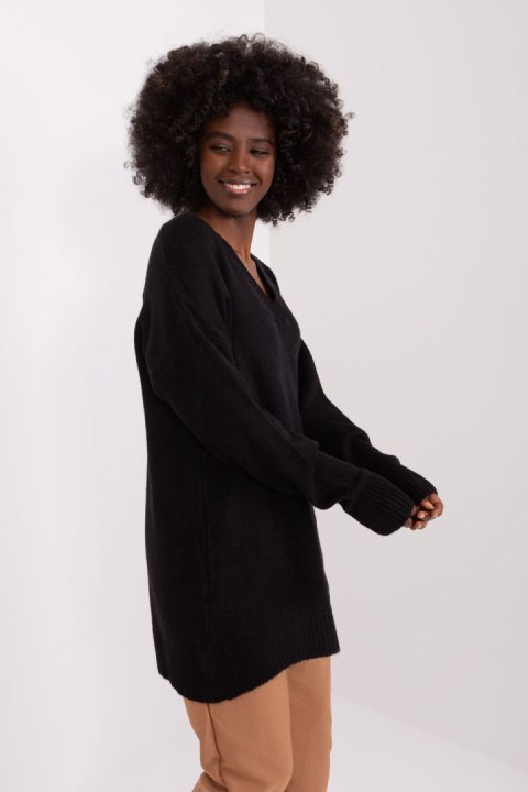 Sweter Damski Model BA-SW-0577.02P Black - Badu Badu Sweter Damski Model BA-SW-0577.02P Black - Badu Badu