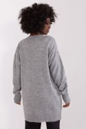 Sweter Damski Model BA-SW-0577.36X Grey - Badu Badu Sweter Damski Model BA-SW-0577.36X Grey - Badu Badu