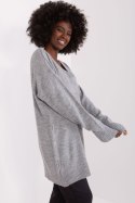 Sweter Damski Model BA-SW-0577.36X Grey - Badu Badu Sweter Damski Model BA-SW-0577.36X Grey - Badu Badu