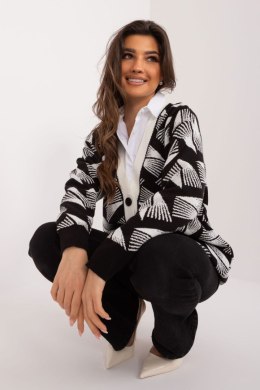 Sweter Damski Model BA-SW-12035.09 Black/White - Badu Badu