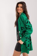 Sweter Damski Model BA-SW-12038.20 Black/Green - Badu Badu Sweter Damski Model BA-SW-12038.20 Black/Green - Badu Badu
