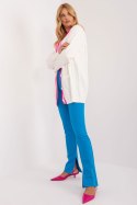 Sweter Damski Model BA-SW-12055.14X Ecru - Badu Badu Sweter Damski Model BA-SW-12055.14X Ecru - Badu Badu