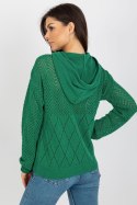 Sweter Damski Model BA-SW-2003.51P Dark Green - Badu Badu Sweter Damski Model BA-SW-2003.51P Dark Green - Badu Badu