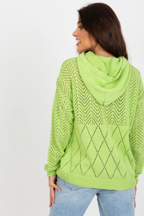 Sweter Damski Model BA-SW-2003.51P Light Green - Badu Badu Sweter Damski Model BA-SW-2003.51P Light Green - Badu Badu