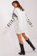Sweter Damski Model BA-SW-2206.48P Dark Grey - Badu Badu Sweter Damski Model BA-SW-2206.48P Dark Grey - Badu Badu