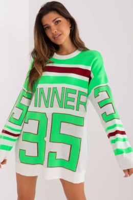 Sweter Damski Model BA-SW-2206.48P Light Green - Badu Badu