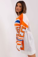 Sweter Damski Model BA-SW-2206.48P Orange - Badu Badu Sweter Damski Model BA-SW-2206.48P Orange - Badu Badu