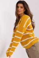 Sweter Damski Model BA-SW-8025.38P Dark Yellow - Badu Badu Sweter Damski Model BA-SW-8025.38P Dark Yellow - Badu Badu
