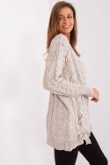 Sweter Damski Model BA-SW-8027.46P Beige - Badu Badu Sweter Damski Model BA-SW-8027.46P Beige - Badu Badu