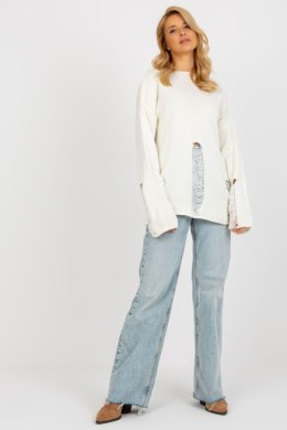 Sweter Damski Model BA-SW-8043.03 Ecru - Badu Badu
