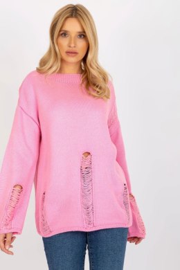 Sweter Damski Model BA-SW-8043.08X Pink - Badu Badu
