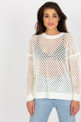 Sweter Damski Model BA-SW-9006.38P Ecru - Badu Badu