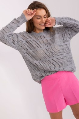 Sweter Damski Model BA-SW-9007.85P Grey - Badu Badu