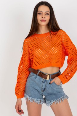 Sweter Damski Model BA-SW-9008.35P Orange - Badu Badu