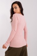Sweter Damski Model PM-SW-PM1088.25 Light Pink - Factory Price Factory Price Sweter Damski Model PM-SW-PM1088.25 Light Pink - Factory Price Factory Price