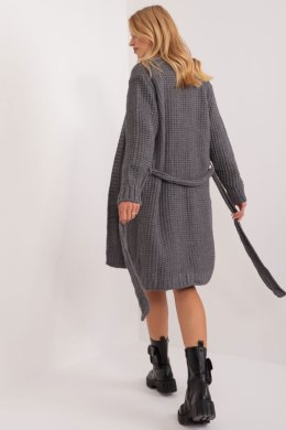 Sweter Kardigan Model BA-SW-1464.66 Dark Grey - Badu Badu
