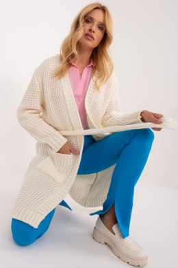 Sweter Kardigan Model BA-SW-1464.66 Ecru - Badu Badu