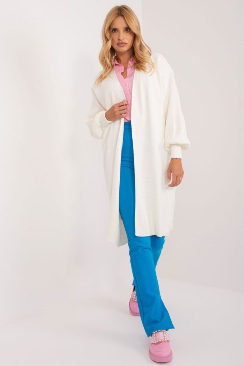 Sweter Kardigan Model BA-SW-1475.03 Ecru - Badu Badu