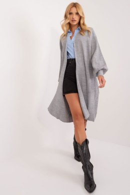 Sweter Kardigan Model BA-SW-1475.03 Grey - Badu Badu