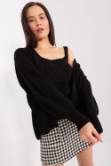 Sweter Komplet Model BA-KMPL-8019.20 Black - Badu Badu Sweter Komplet Model BA-KMPL-8019.20 Black - Badu Badu