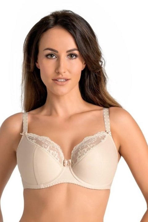 Biustonosz Soft Biustonosz Semi-soft Model Estel 204 Beige - Teyli Teyli Biustonosz Soft Biustonosz Semi-soft Model Estel 204 Beige - Teyli Teyli