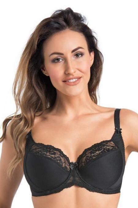 Biustonosz Soft Model Amelia 201 Black - Teyli Teyli Biustonosz Soft Model Amelia 201 Black - Teyli Teyli