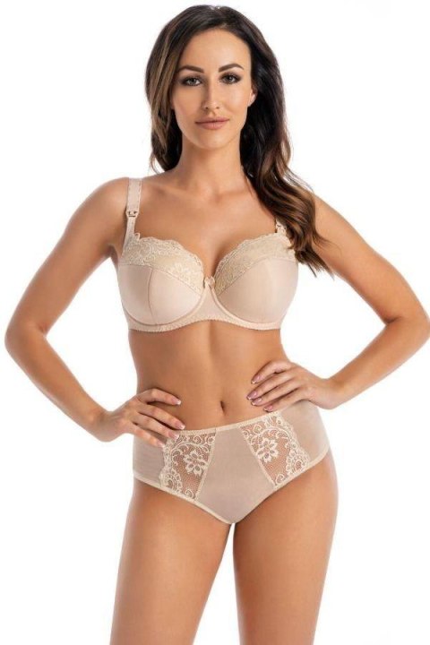 Biustonosz do karmienia Model Marte Mama 205 Beige - Teyli Teyli Biustonosz do karmienia Model Marte Mama 205 Beige - Teyli Teyli