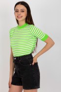 Bluzka Model BA-BZ-1441.80 Light Green - Badu Badu Bluzka Model BA-BZ-1441.80 Light Green - Badu Badu