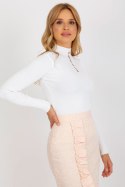 Bluzka Model BA-BZ-2302.97P White - Badu Badu Bluzka Model BA-BZ-2302.97P White - Badu Badu