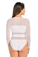 Body Model Stripy 2405 White - Teyli Teyli Body Model Stripy 2405 White - Teyli Teyli