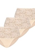 Figi Komplet figi Model Violetta 144-3 Beige - Teyli Teyli Figi Komplet figi Model Violetta 144-3 Beige - Teyli Teyli