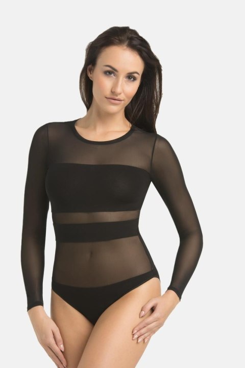Komplet body Model 2405-2 Stripy Black - Teyli Teyli Komplet body Model 2405-2 Stripy Black - Teyli Teyli