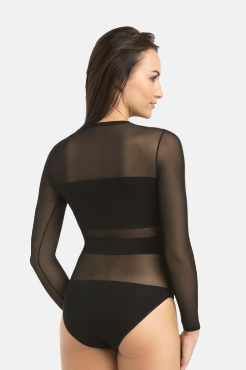 Komplet body Model 2405-2 Stripy Black - Teyli Teyli Komplet body Model 2405-2 Stripy Black - Teyli Teyli