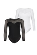 Komplet body Model Willow 2407-2 Black/White - Teyli Teyli Komplet body Model Willow 2407-2 Black/White - Teyli Teyli