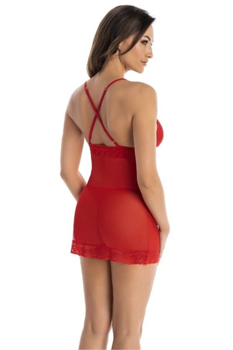 Koszula Model Inni 2125 Red - Teyli Teyli Koszula Model Inni 2125 Red - Teyli Teyli