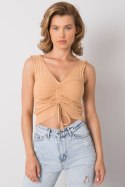 Koszulka Top Model CA-TP-1458.42P Camel - Calben Calben Koszulka Top Model CA-TP-1458.42P Camel - Calben Calben