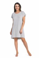 Koszulka nocna Koszula Nocna Model Luzi 2810 Grey - Teyli Teyli Koszulka nocna Koszula Nocna Model Luzi 2810 Grey - Teyli Teyli