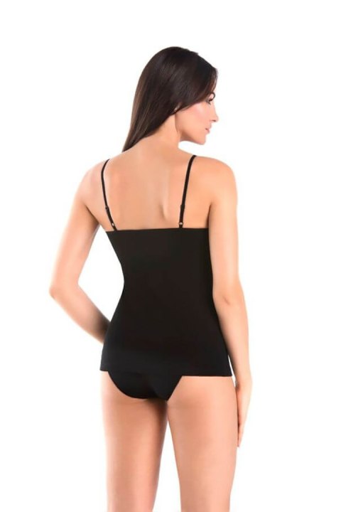 Koszulka nocna Koszulka Model Cami 2700 Black - Teyli Teyli Koszulka nocna Koszulka Model Cami 2700 Black - Teyli Teyli