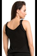Koszulka nocna Koszulka do spania Model Sleepy 2709-1 Black - Teyli Teyli Koszulka nocna Koszulka do spania Model Sleepy 2709-1 Black - Teyli Teyli