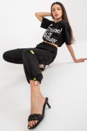 Spodnie Komplet Model BA-KMPL-Z-236.01 Black - Badu Badu Spodnie Komplet Model BA-KMPL-Z-236.01 Black - Badu Badu