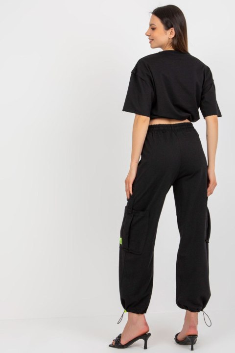Spodnie Komplet Model BA-KMPL-Z-236.01 Black - Badu Badu Spodnie Komplet Model BA-KMPL-Z-236.01 Black - Badu Badu