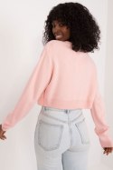 Sweter Damski Model BA-SW-1489.24 Light Pink - Badu Badu Sweter Damski Model BA-SW-1489.24 Light Pink - Badu Badu