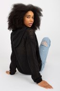 Sweter Damski Model BA-SW-2003.51P Black - Badu Badu Sweter Damski Model BA-SW-2003.51P Black - Badu Badu